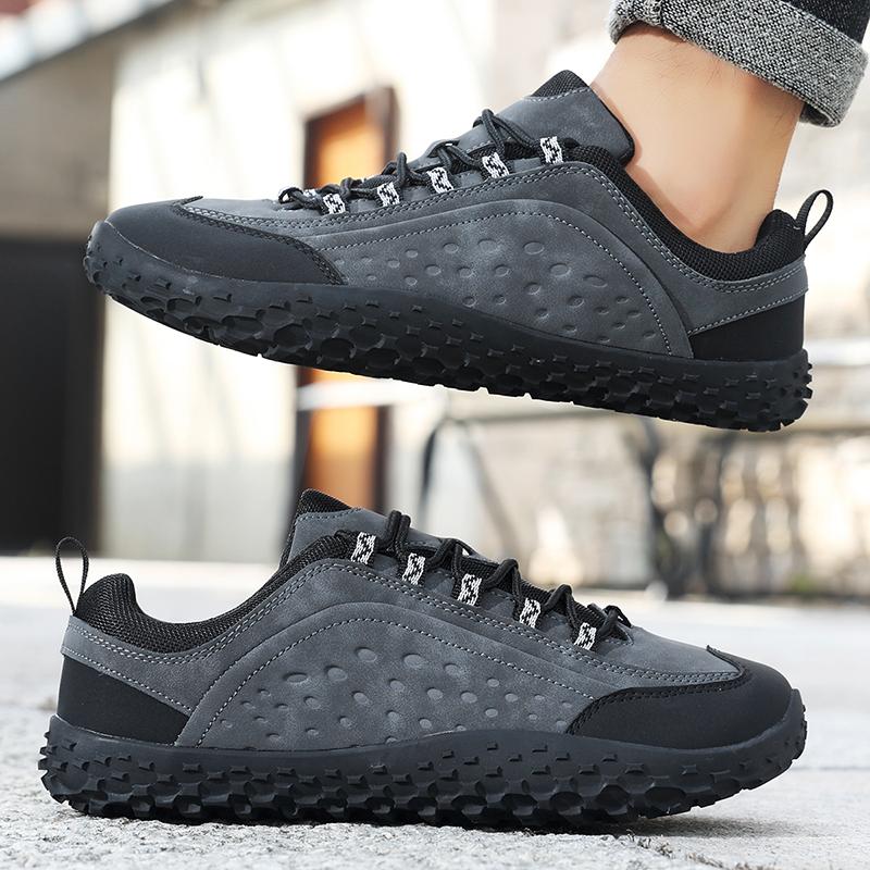 TUINANLE Barefoot Boots for Men Women Walking Shoes Outdoor Hiking Sneakers High Ankle Boots Big Size 48 Man Sneakers