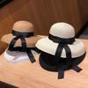 Hat Women's Summer Straw Hat Fashion Bow Sun Hat Vacation Beach Hat Sun Hat