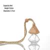 Glass Car Diffuser Bottle with Lanyard, 8ml/10ml, High-Value Aromatherapy Refillable Pendant with Lid.