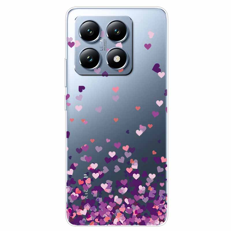 For Xiaomi 14T Pro Case 6.67'' Clear TPU Silicone Funda Capa for Xiaomi 14T Soft Covers Mi 14t 14 t 2024 Transparent Coques bag