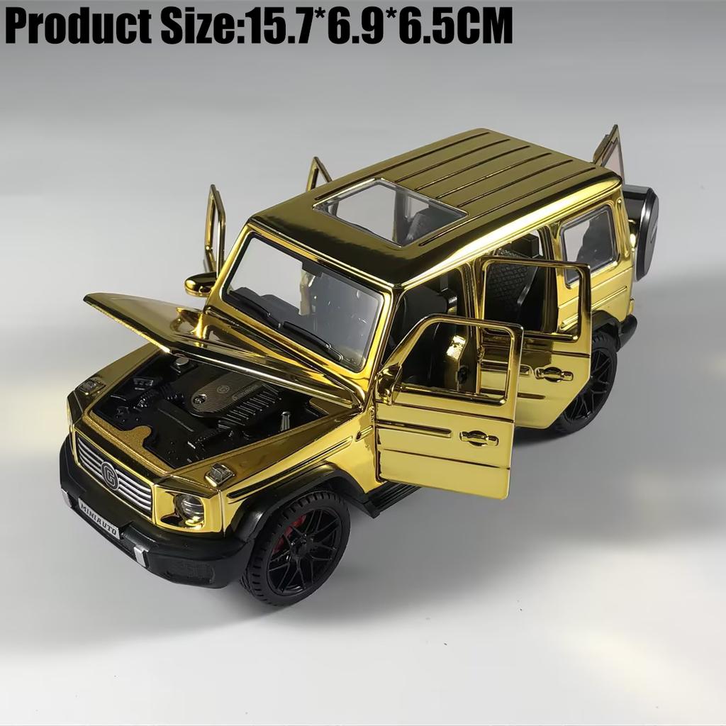 1:32 Mercedes Benz G500 G800 Geländewagen Legierung Metall Druckguss Modellauto Jungen Hohe Simulation Miniatur Weihnachtsgeschenk Spielzeug