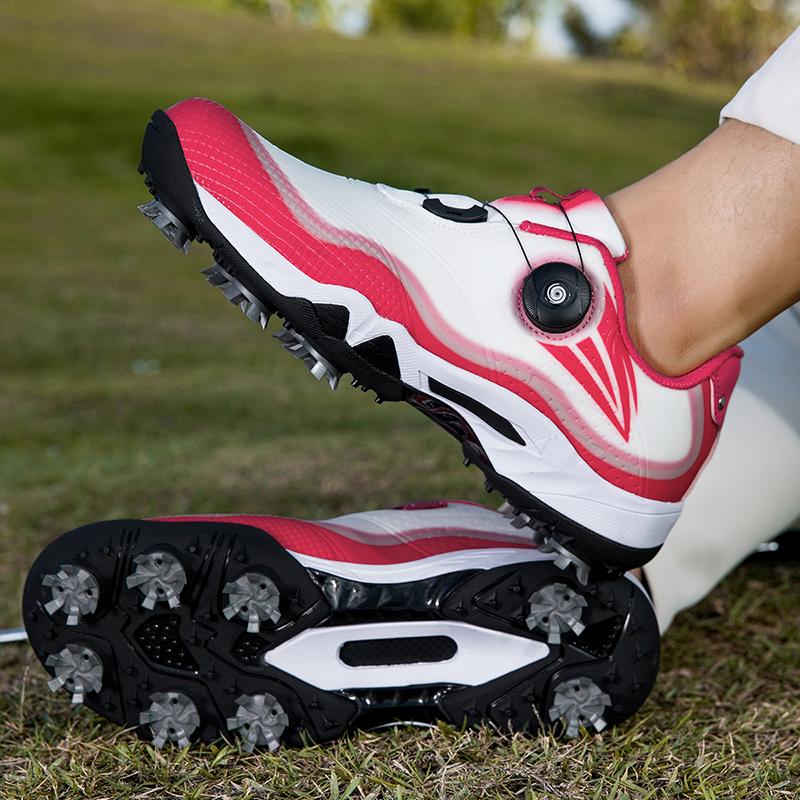 New Men Golf Shoes Lightweight Male Golfers Sneakers Comfortable Cushioning Shoes for Golfing