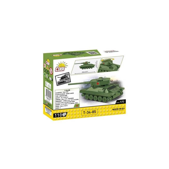 Maquette - COBI - T-34-85 - Plastique - Vert - À Partir De 8 Ans