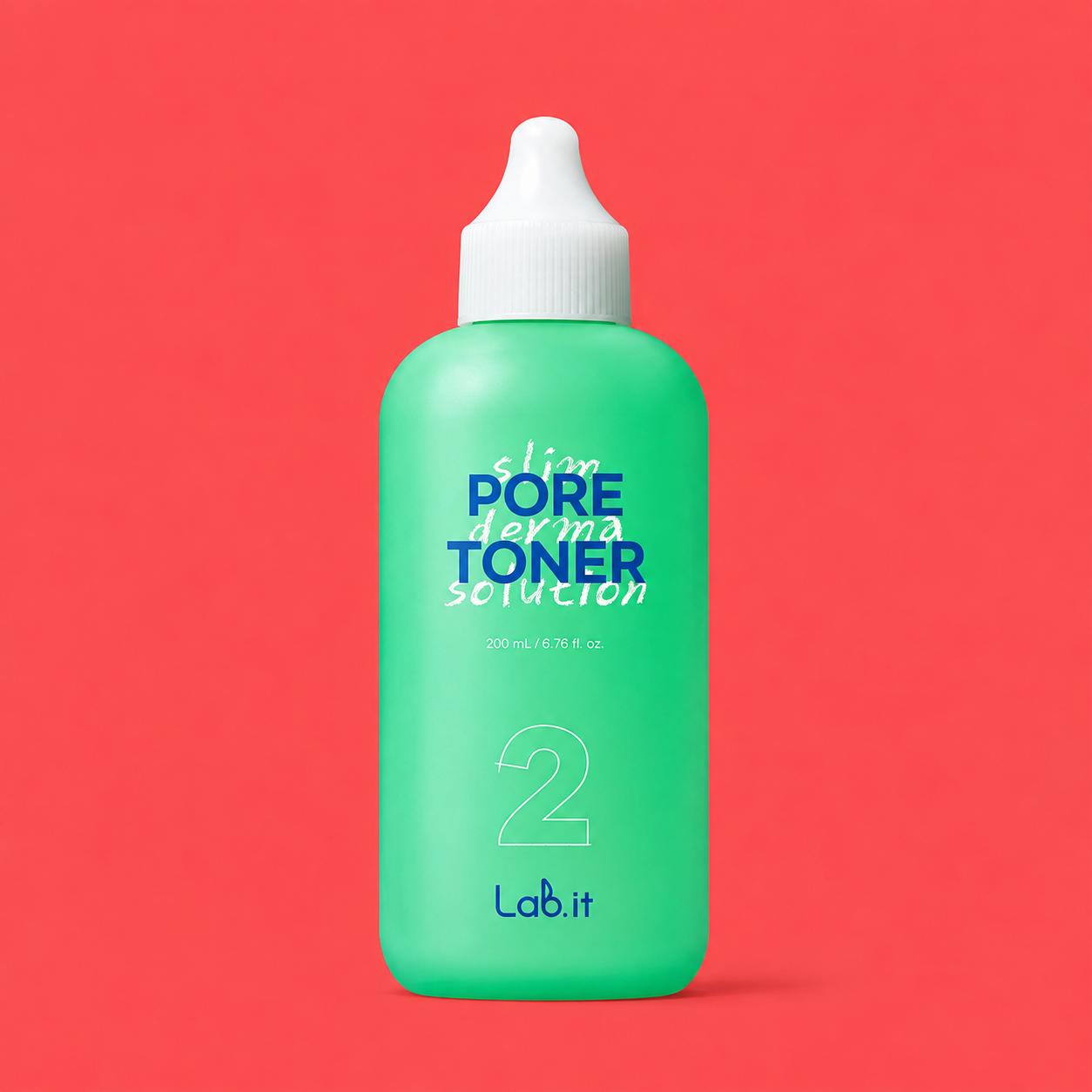 Lab it by Dr.G Тонер для пор 200 мл – Увлажняющий тонер для лица, сужающий поры, для гладкой кожи