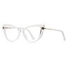 Cat Eye Presbyopia Glasses For Women Ultra-Light Far Sight Eyewear Prescription Optical Lens Gradient Fashion Reading Eyeglasses