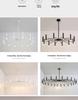 Nordic Post-Modern Creative Chandelier for Living Room, Restaurant, or Hotel