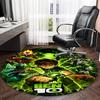 1pc Ben10 Print Round Carpet Chair Round Carpet Suitable for Bedroom Living Room Home Decorative Carpet