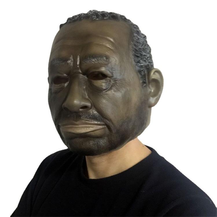 Αφρικανική μάσκα λάτεξ, μάσκα πάρτι ζωντανή