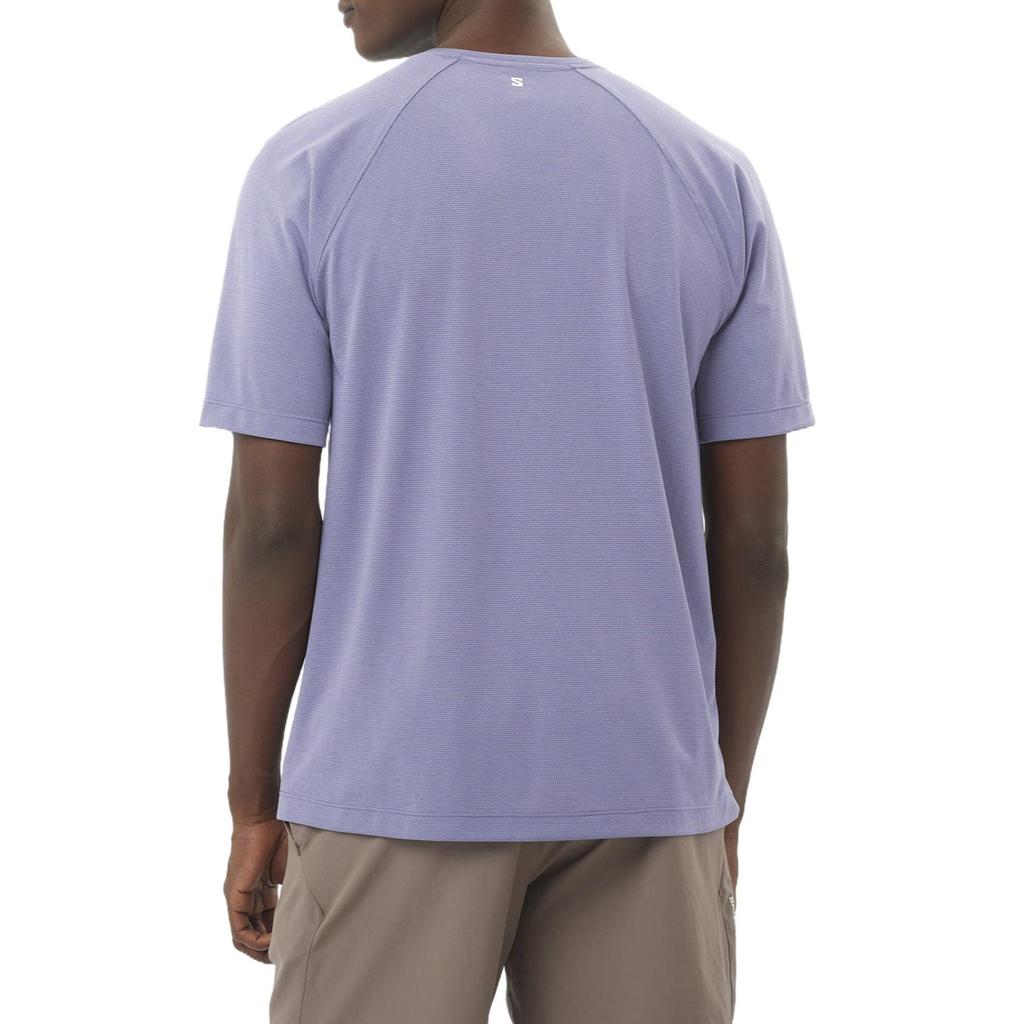 SALOMON Quick Dry T Shirts Men's Blue Granite C24240
