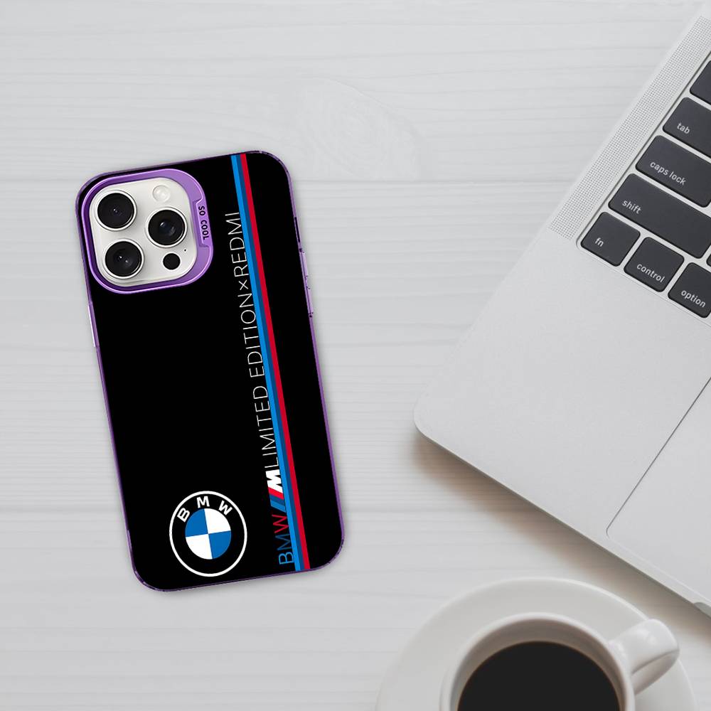 BBIP8 B-BMW-W Fashion Phone Case For IPhone 16 15 14 13 12 11 17 Pro MAX Plus Pro Matte Shockproof Cover