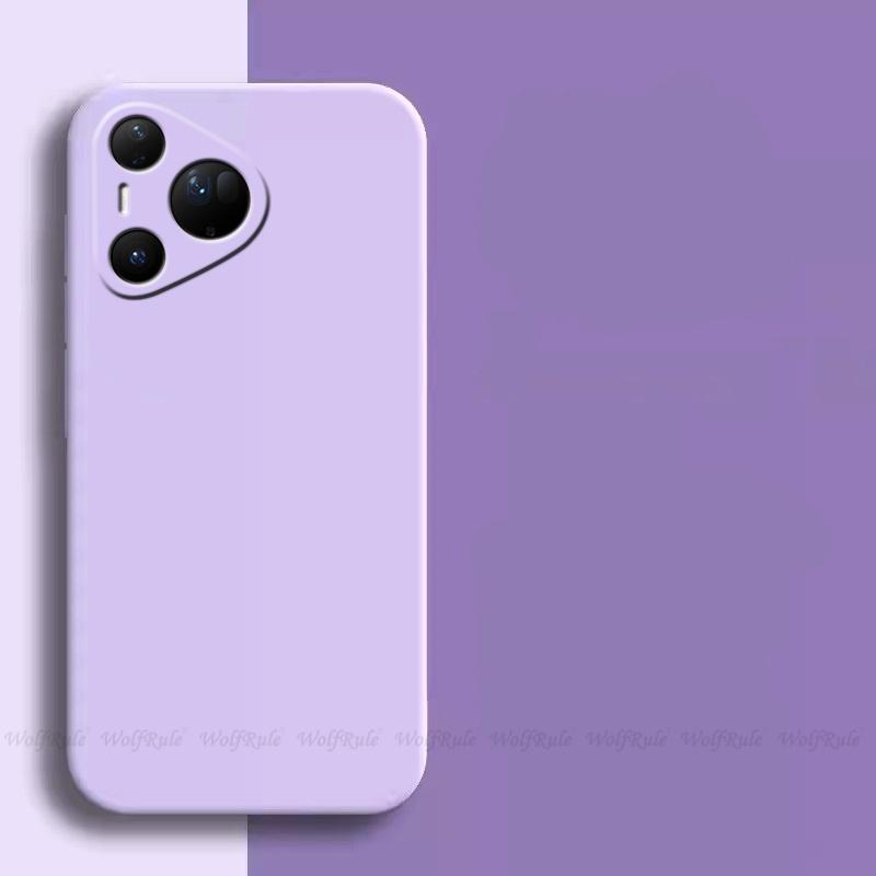 For Huawei Pura 80 Pro Plus Case Huawei Pura 80 Pro Plus Capas New Shockproof Phone Bumper Back TPU Liquid Silicone Soft Fundas