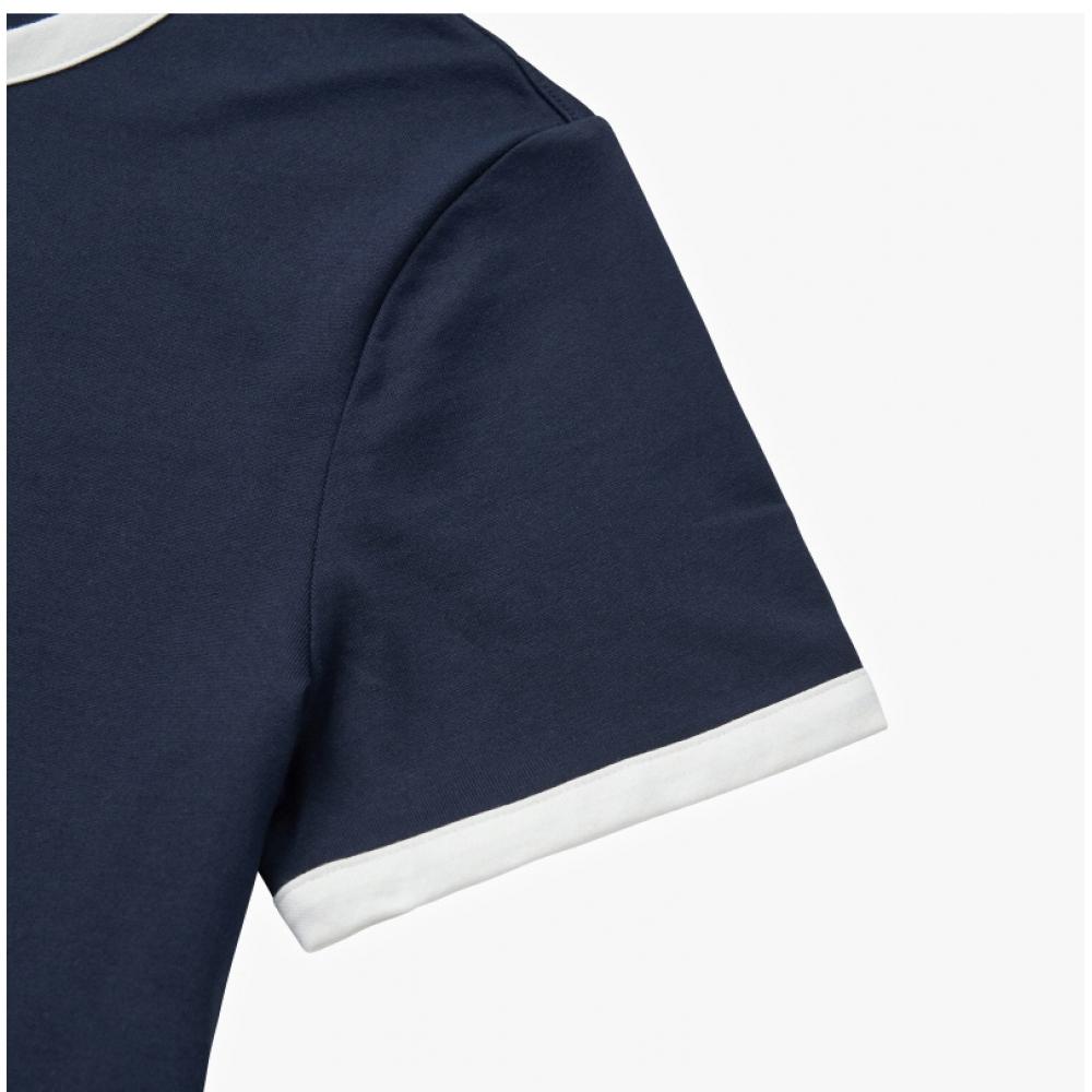 Tom Brown FjS075a 00042 415 ContraSt Trim Women S Short Sleeve Tee