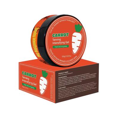 Intensive Tanning Gel Natural Tanning Accelerator Paste Gel Tanning Creams For Sunbeds Outdoor 100g