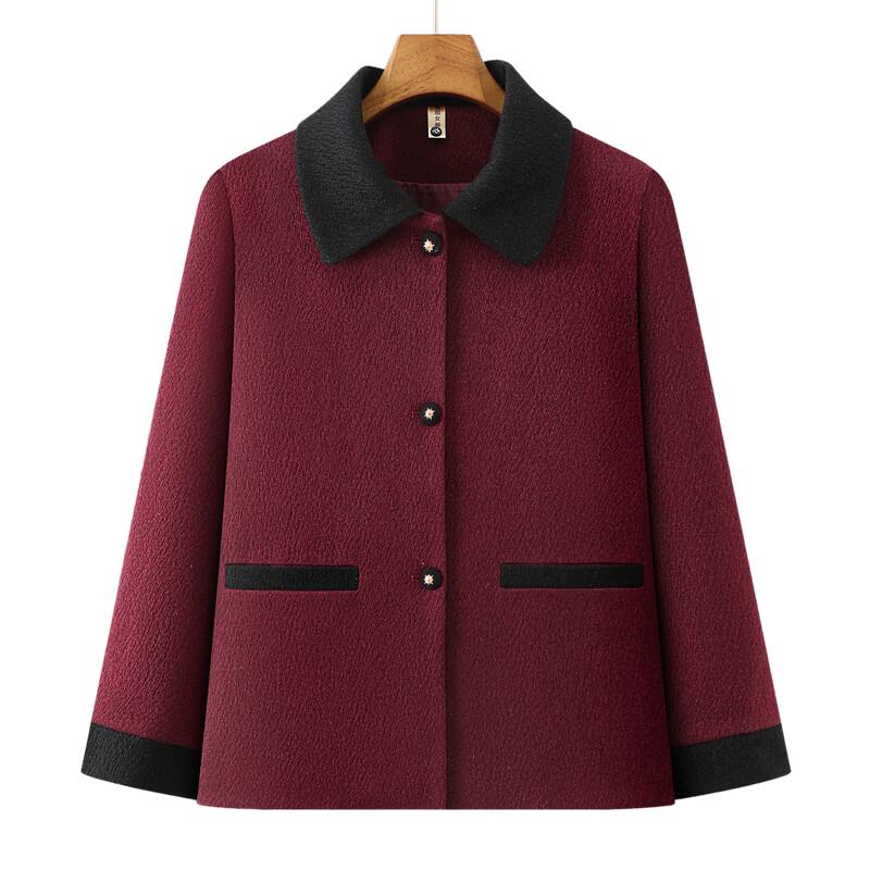 Damen Frühlings Stilvolle Kontrast Kragen Bluse