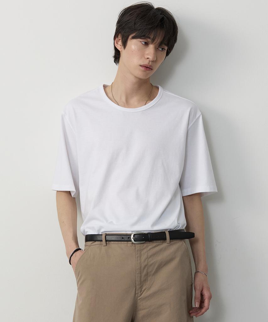 ASP Regular Fit U-Neck Short Sleeve T-Shirt