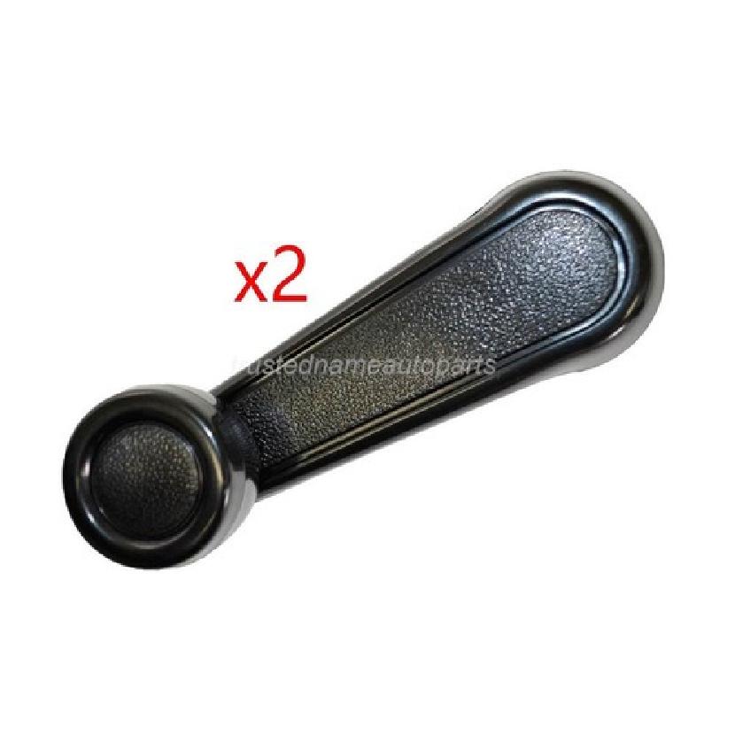 Fits 1995 To 2004 Toyota Tacoma Window Crank Handle Left And Right Black Set