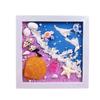 Natural Conch Seashell Beach Photo Frame: Hand-Painted DIY Decorative Texture Painting Kit for Kids