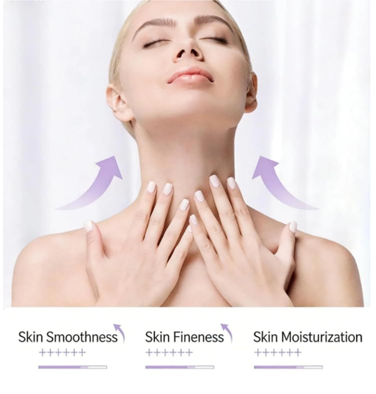 Zorolla Collagen Fullerene Neck Cream | Firming & Tightening Neck Cream | Deep Hydration Moisturizer | Smooths Fine Lines & Wrinkles | Lifting & S