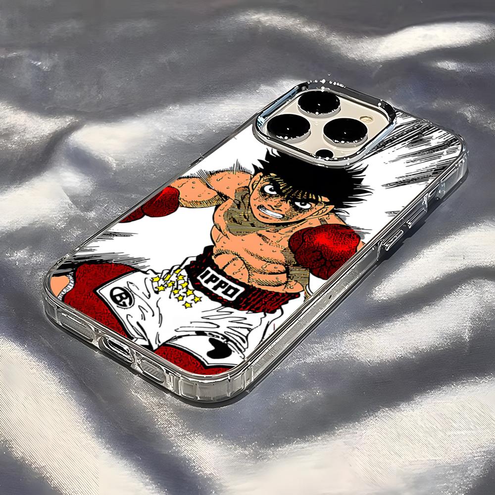 Japanese Anime First Fist Good Quality Phone Case For IPhone 17 Pro Max 16 15 14 Pro Max IPhone 13 Pro Max 11 Plus Transparent C