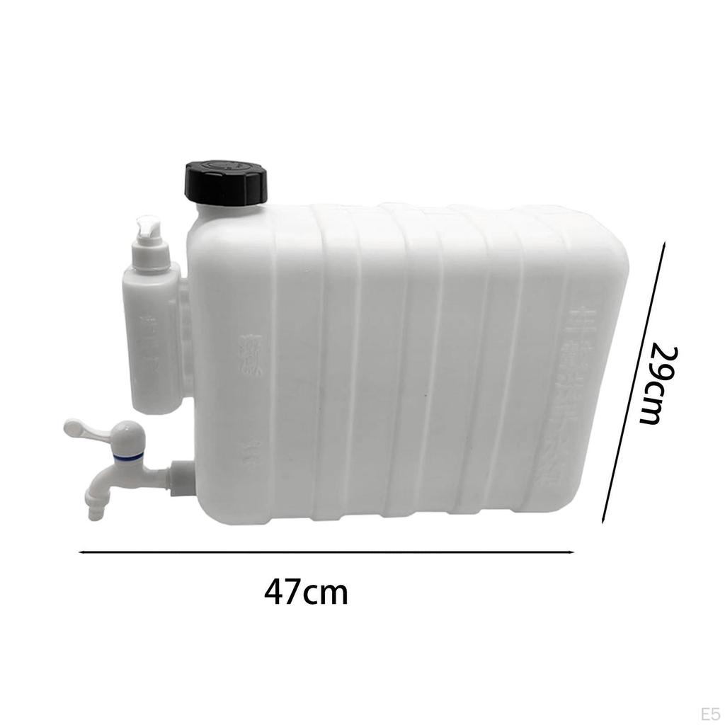 Contenedor de Agua Colgante para Camión de 14L con Grifo, 47,5 X 29,5 16,8 cm Marco de Polipropileno, para