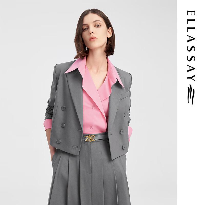 ELLASSAY Women's Casual Short Blazer