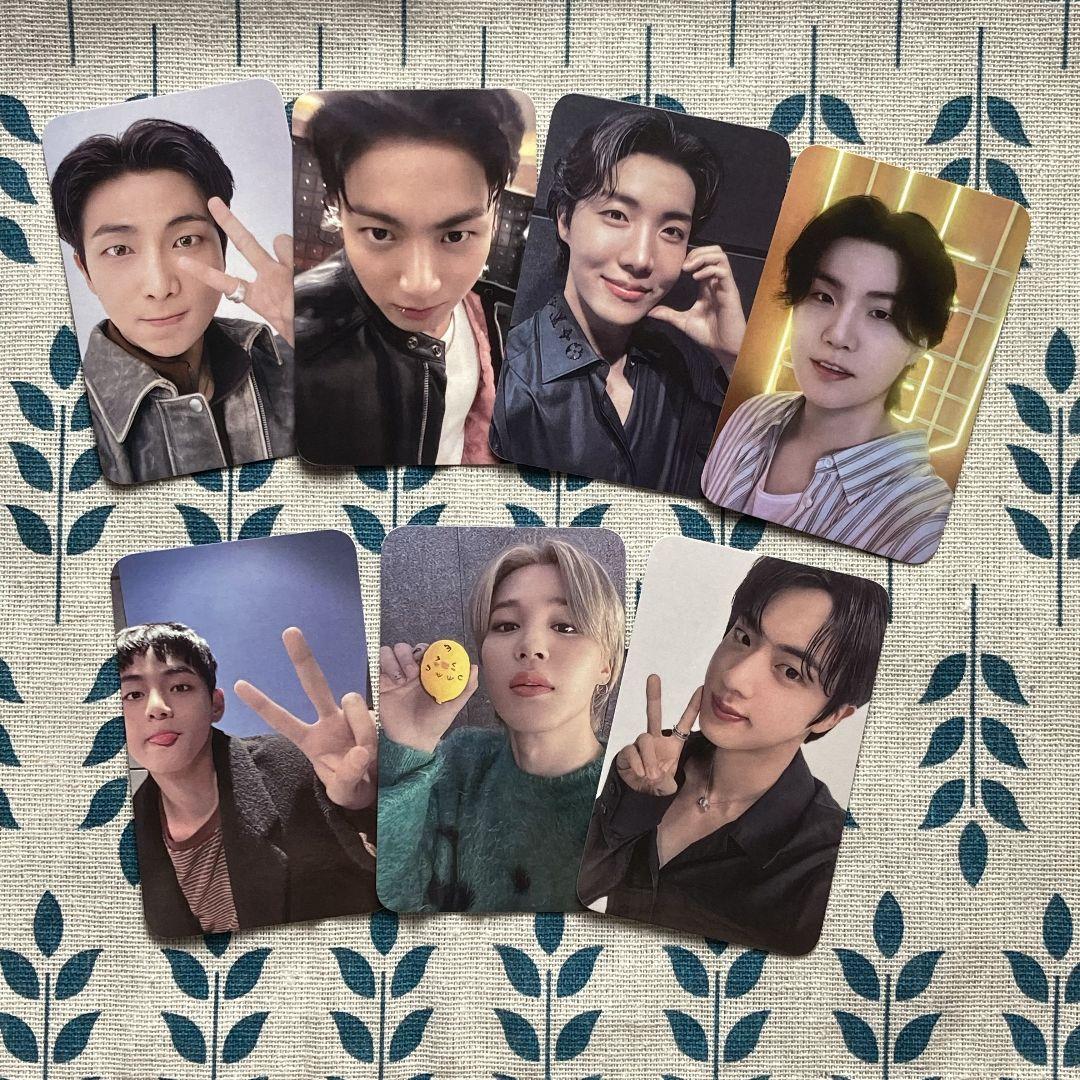 

[USED] BTS 2025FESTA ARMY ZONE trading cards (7 cards total)