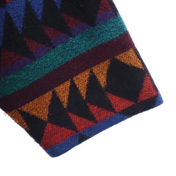 NEW GIRLS GENERATION 80s 90s Old native pattern coat M Black and others Women Used