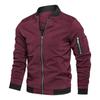 Autunno Moda Uomo Giacca Bomber Giubbotti Business Casual Streetwear Cappotti maschili Semplice giacca a vento Cappotto stile britannico
