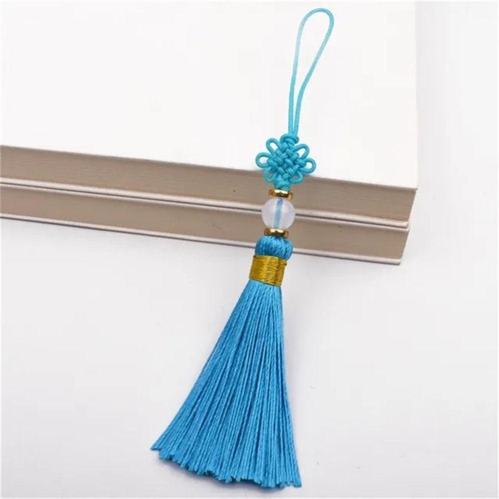 Beads Chinese Knot Tassel Classical Style Chinese Knot Pendants Car Key Chain   Jewelry Gift