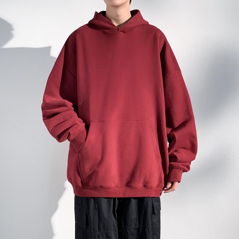 Kapüşonlu Hırka Rahat Sweatshirt Erkek Sonbahar ve Kış Erkek Çift Ceket Genç Giyim