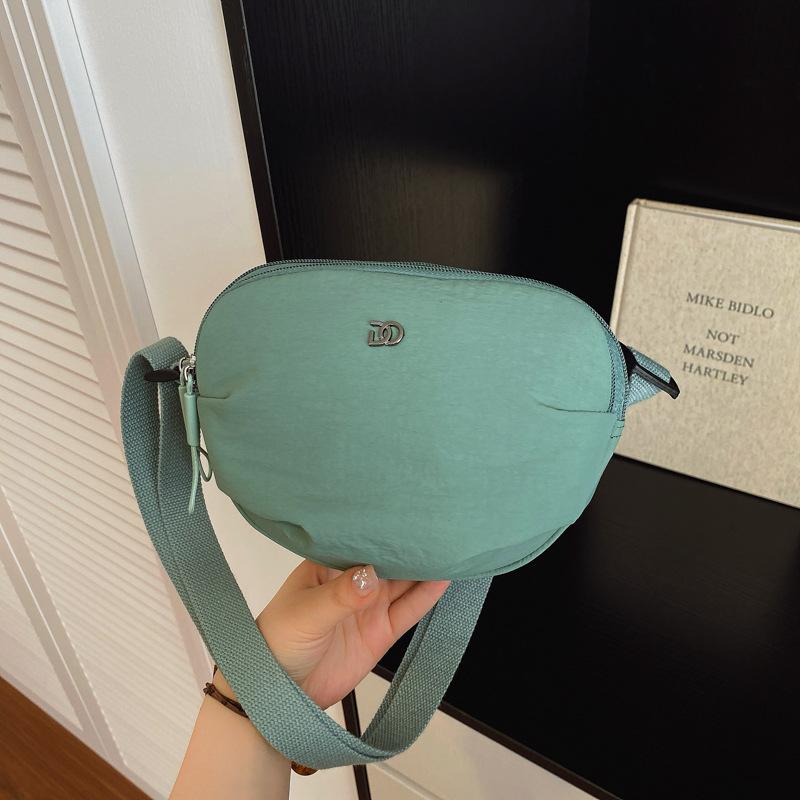 Niche design bag women's summer new fashion versatile casual cloth bag shoulder crossbody saddle bag
