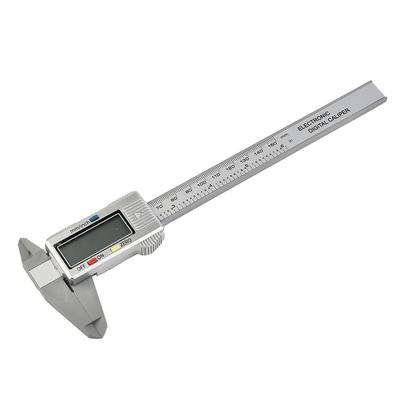 Kunststoff Digitaler Elektronischer Messschieber Lineal 0 ~150mm/0~6 Zoll ±0.2mm 1m/s Langlebig