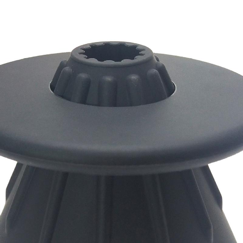 Kaffeefiltertasse Lebensmittelqualität Silikon Konischer Kaffeetropfer mit Isolierring für Zuhause