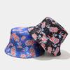 New Fruit Pineapple Pattern Double-sided Wearing Basin Hat Spring and Summer Outdoor Travel Sunscreen Visor Couple Bucket Hat