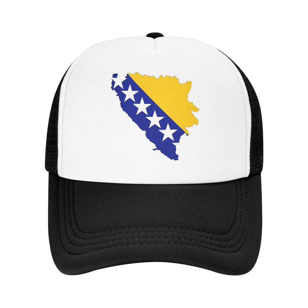Bosnia Flag Symbol Casual Baseball Cap Kpop Rock Sun Hats Summer Hot Sale Couple Women Yk Cute Baseball Caps