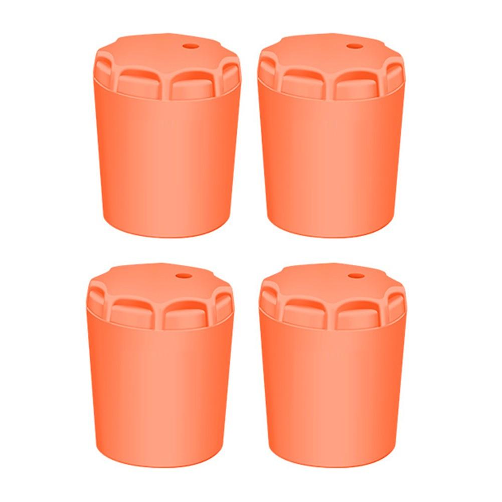 Fishing Rod End Cap Protector 4pcs Silicone Set for Lure and Bait Rods