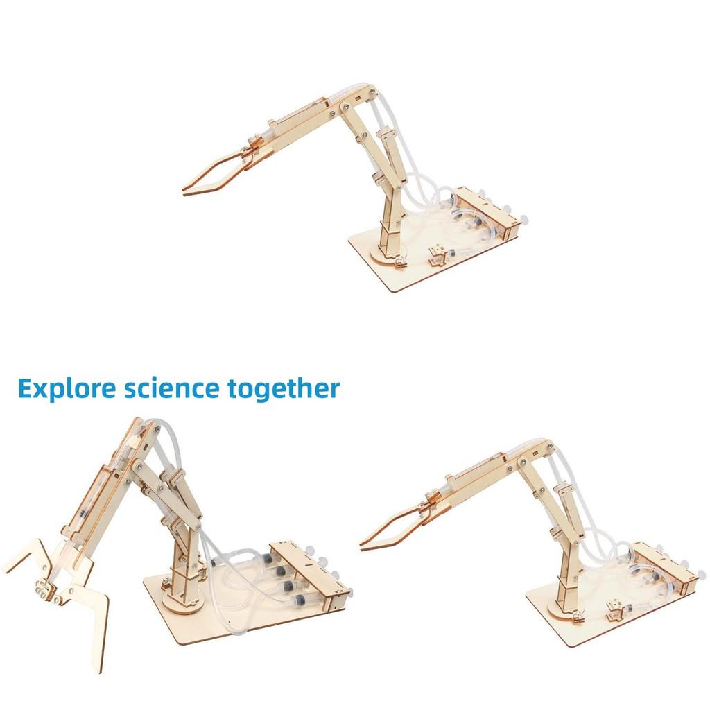 Mechanical Hydraulic Arm Physics Diy Toy For Science Experiments And Educational Use