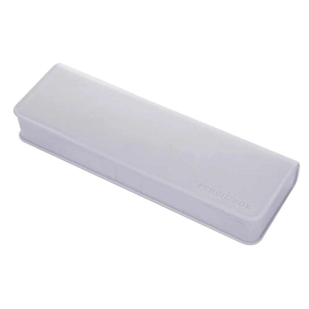 High Quality Plastic Pencil Case Portable Large Capacity Stationery Case Pen Box Elementary Students