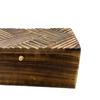 Multipurpose Storage Box Vintage Antique Lines 22x12x10cm