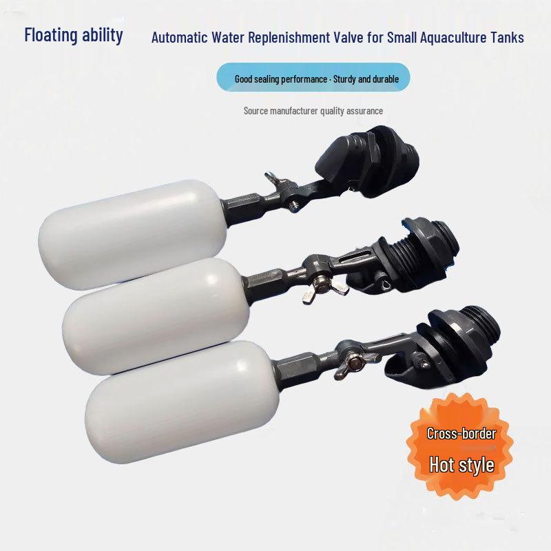 

Compact Plastic Float Valve for Automatic Water Replenishment in Humidifier Tanks
