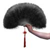Folding Fan Fluffy Lightweight Stage Performance Decoration