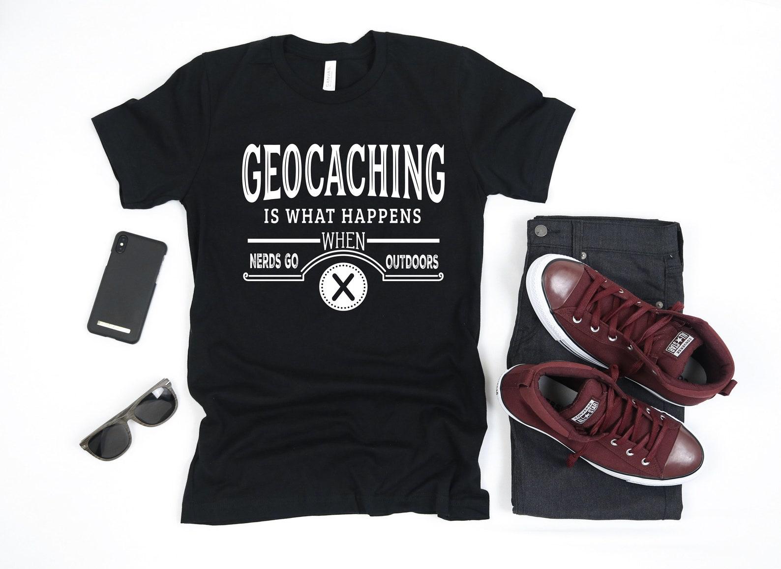 Geocache Funny Geocaching Nerd T-Shirt, Tank Top, T-shirt, T-shirt,T-shirt, Child Apparel Gift M