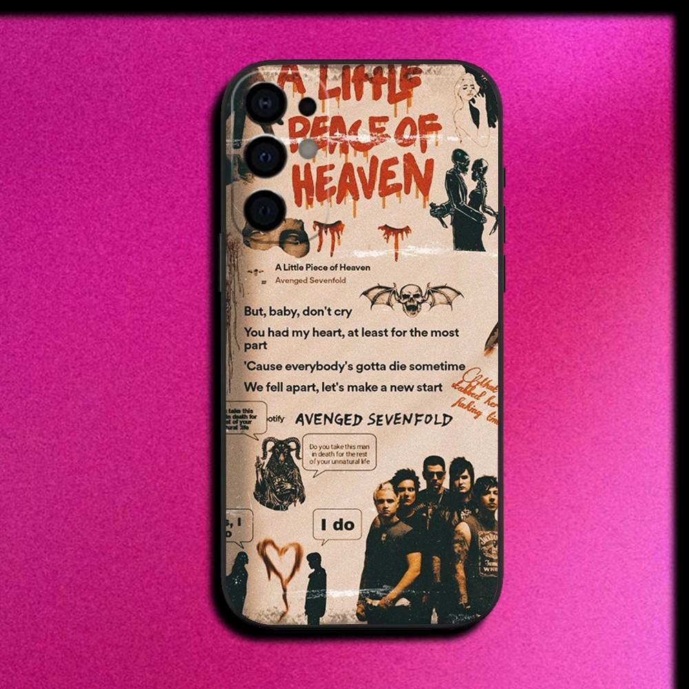 A-Avenged S-Sevenfold A7X Phone Case For Samsung S25,S24,S21,S22,S23,S30,Ultra,S20,Plus,Fe,Lite,Note,10,9,5G Black Cover