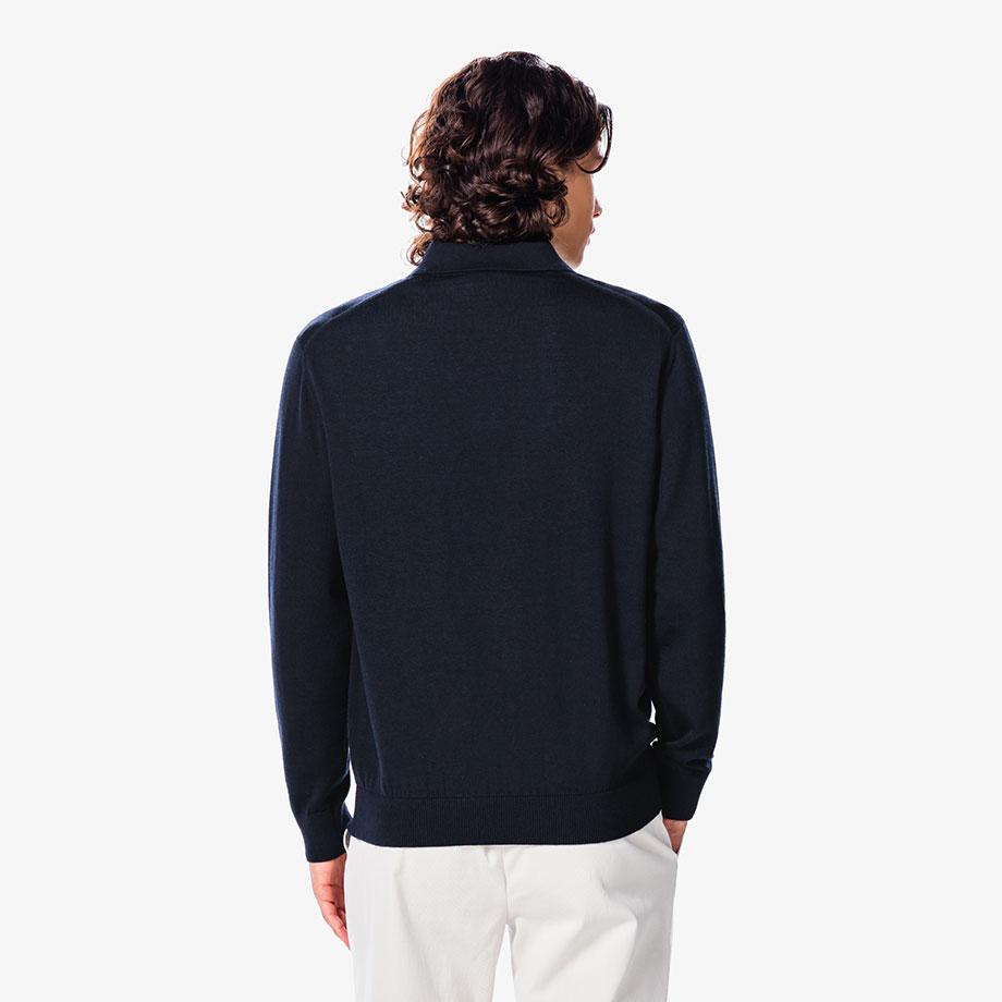 [lacoste] Men's Long-Sleeve Polo Sweater AH880E-55N166