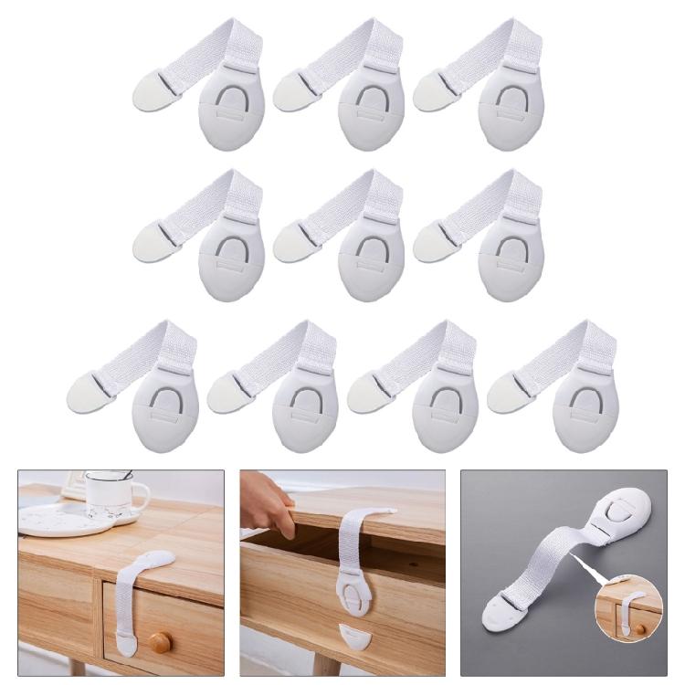 Infant Protective Lock for Household Safety 10 Pack Babyproof Your Cabinets Appliances Toilets Daily Use Accessory
