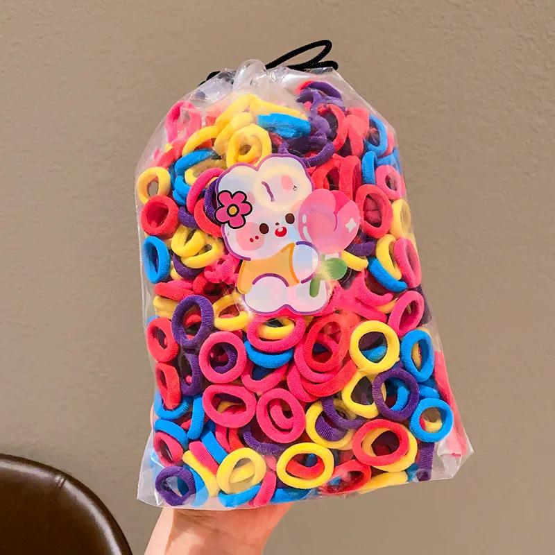 Colorful Baby Hair Tie: Gentle Elastic Hair Rope for Children, Small Size, New Style Accessories