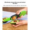 Multi functional fruit slicer, kiwi, avocado slicer, kernel remover, avocado cutter, three in one avocado knife