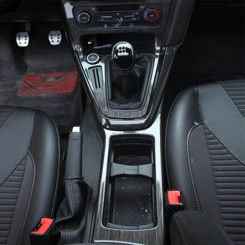 Trei stiluri de suport pentru pahare pentru panou de viteze ABS, carcasă decorativă specială modificată pentru Ford Focus3 4 mk3 4 2015-2017