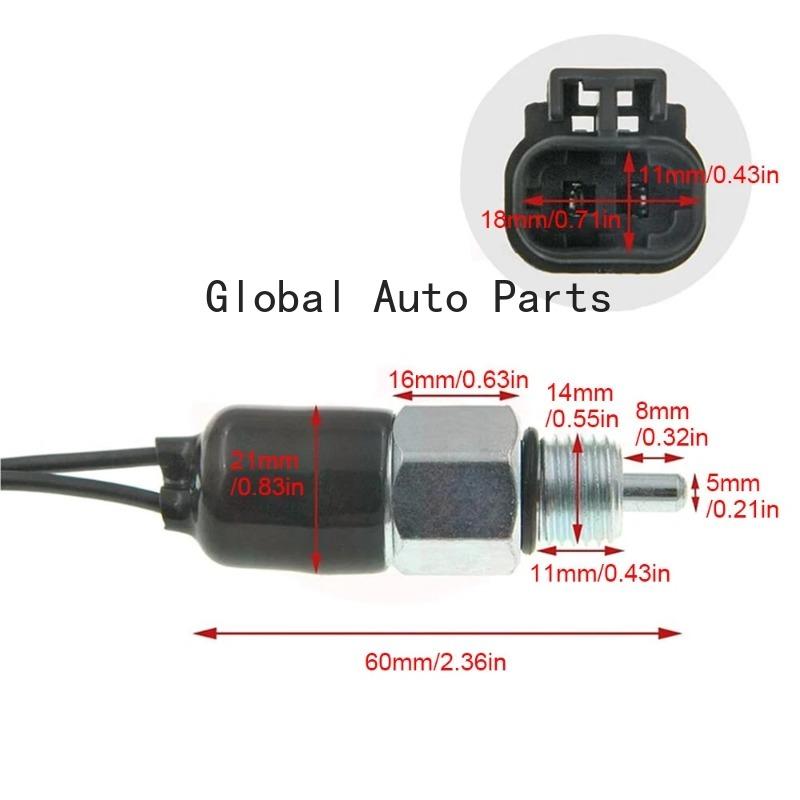 32005-21U1B Reverse Light Switch For Nissan Frontier Xterra Pathfinder 240SX Pickup 300ZX D21 200SX 32005-21U10 New Pushbutton Switches 3