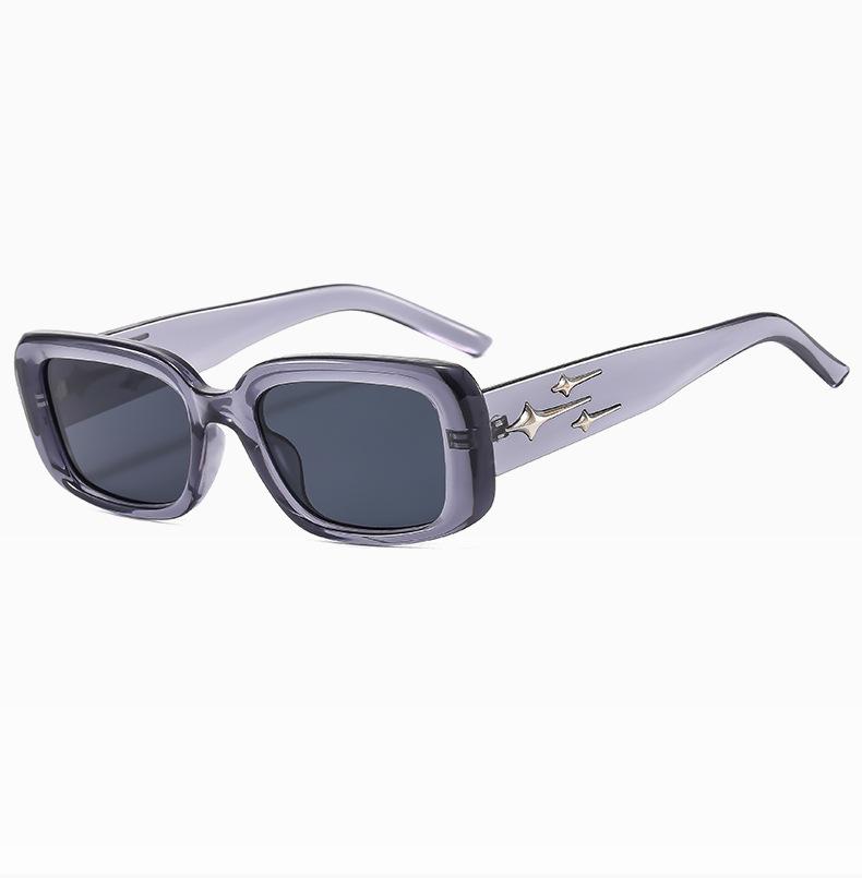 Fashion Rectangle Sunglasses Women Brand Designer Vintage Small Frame Glasses Ladies Classic Black Square UV Fashion Rectangle